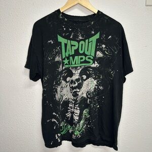 Tapout MPS Skeleton Black Graphic T-shirt